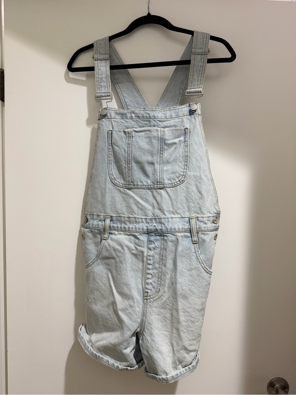 PacSun Light Blue Denim Overalls